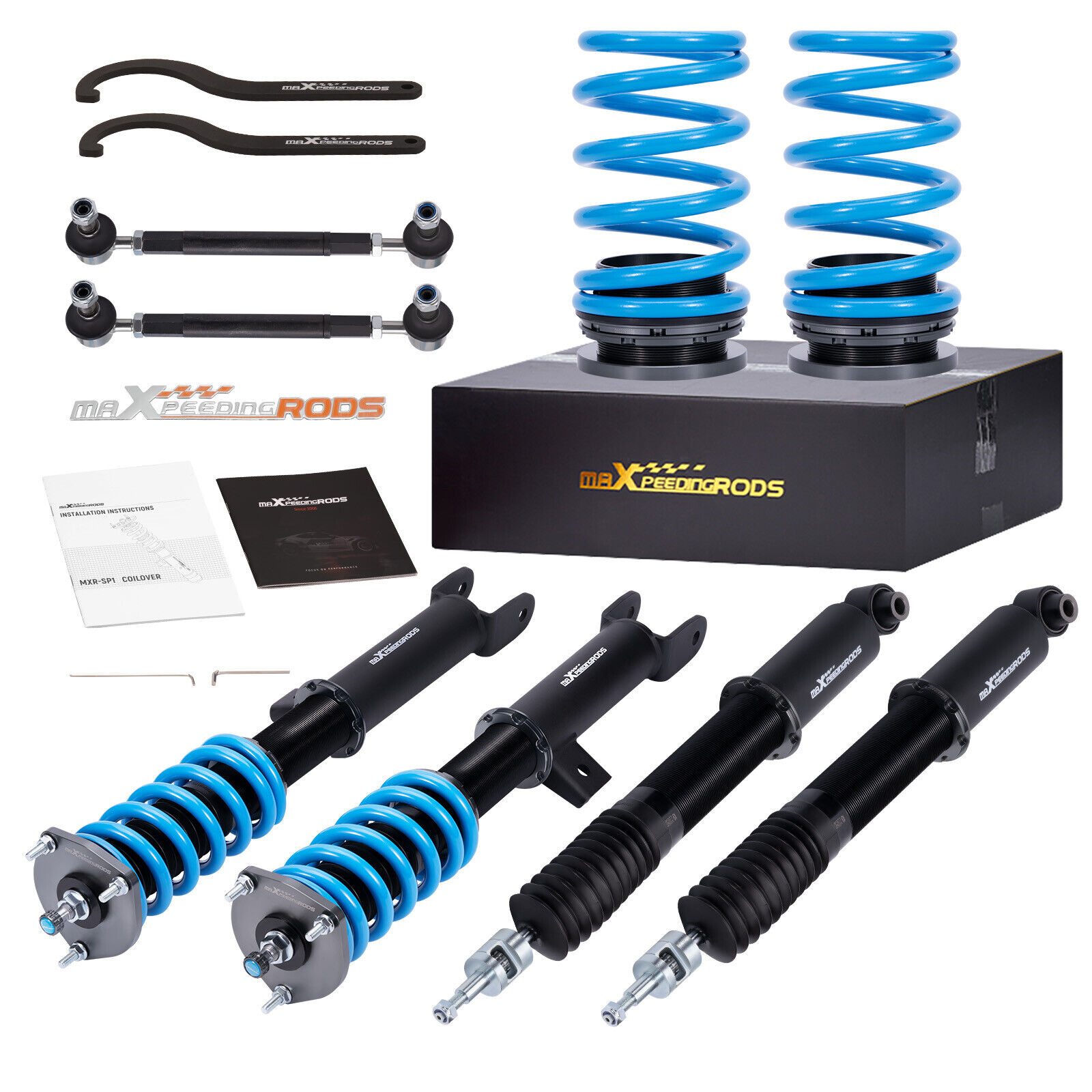 MaXpeedingrods Street Coilovers Suspension for Tesla Model 3 2017+ RWD Only