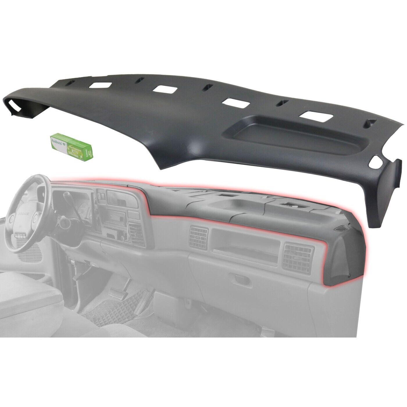 Dash Cover For 1994-1997 Dodge Ram 1500 2500 ABS Thermoplastic Molded