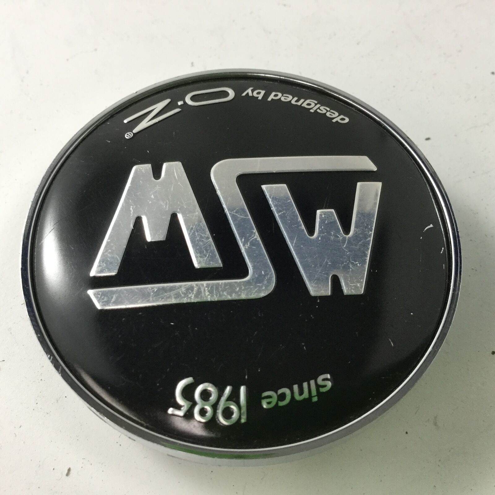 MSW By OZ Wheel Gloss Black Center Cap X080 C-080 2-3/8\