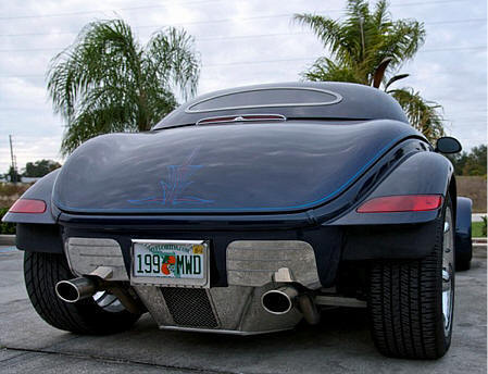 Plymouth Prowler (1997-2002) REAR Bumper Removal Fairings w/Lights ACC-822057
