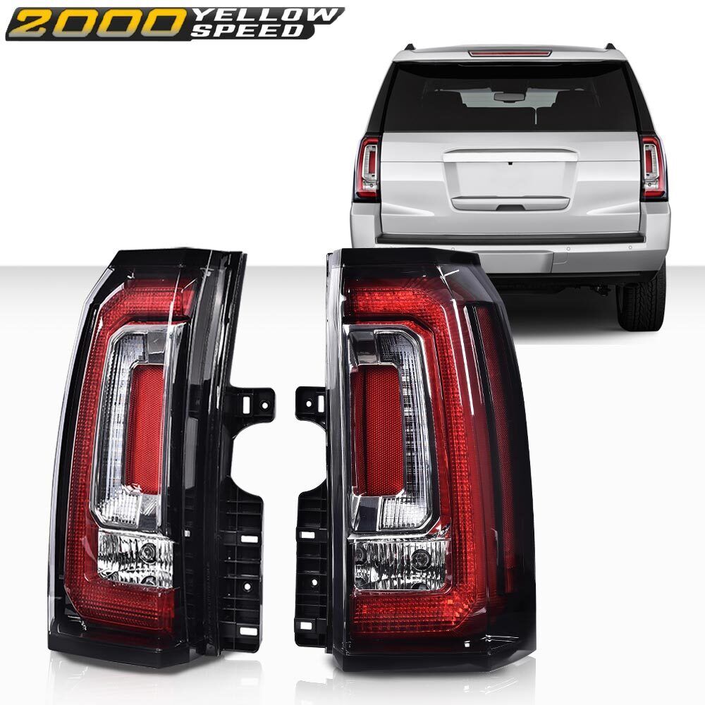 Fit For 2015-2020 GMC Yukon XL Tail Lights Left and Right Side Beake Lamps