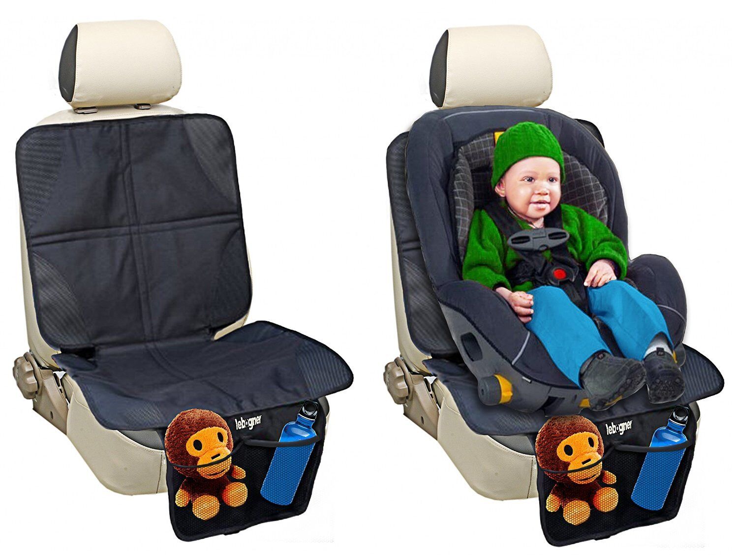 Lebogner Car Seat Protector, Keep Nice And Clean Under Your Baby's Infant Seat.
