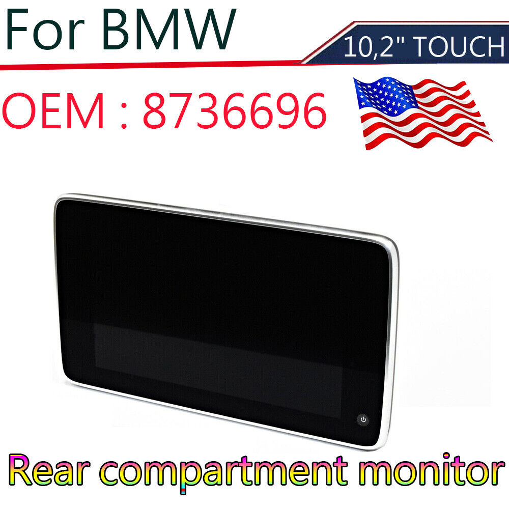 FOR BMW 5' 7' X5 X6 X7 8736696 Touch RSE Fondmonitor Rear Monitor 8707915 NEW