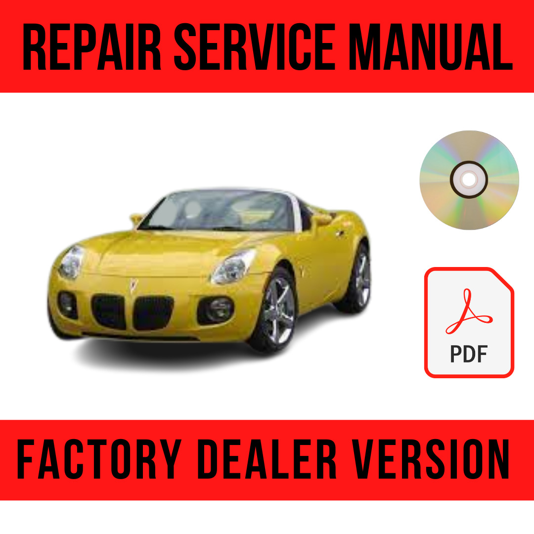 Pontiac Solstice 2006-2009 Factory Repair Manual