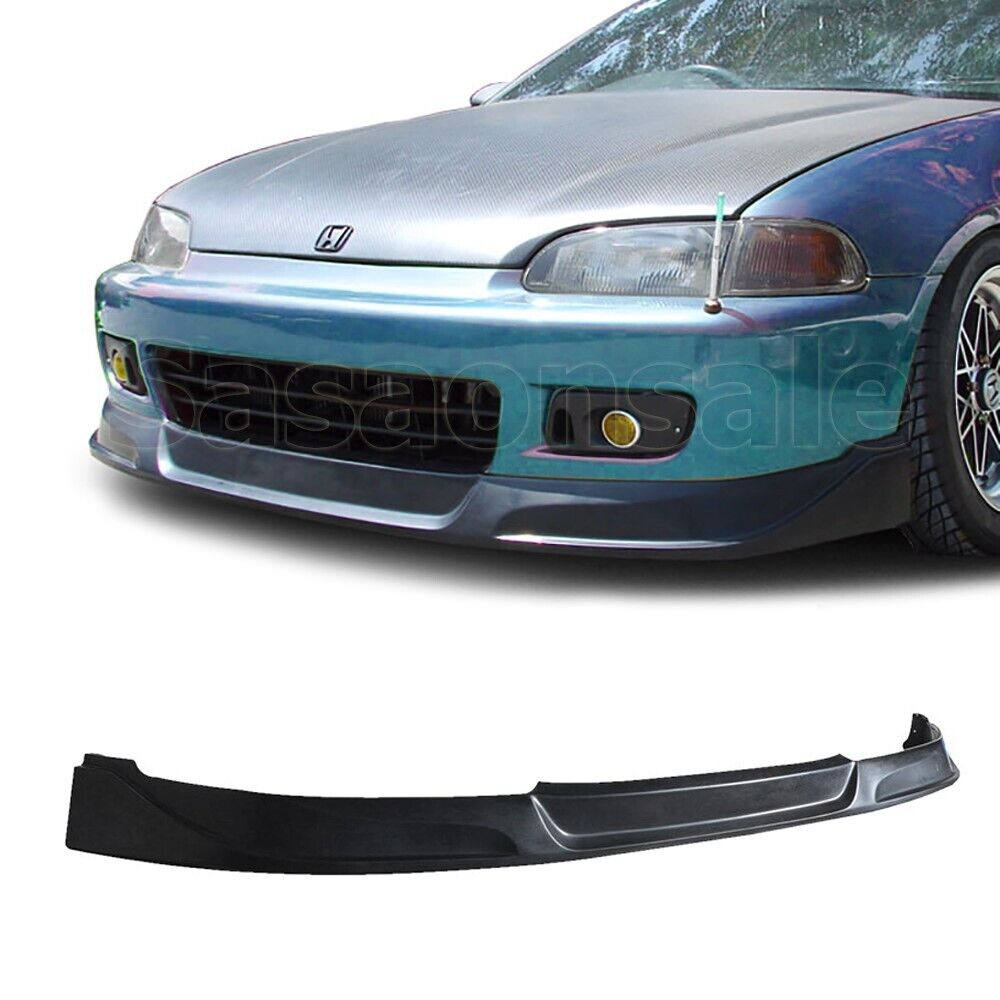 [SASA] Fit for 92-95 Honda Civic 2dr 3dr JDM TCS Style Front Bumper Add on Lip
