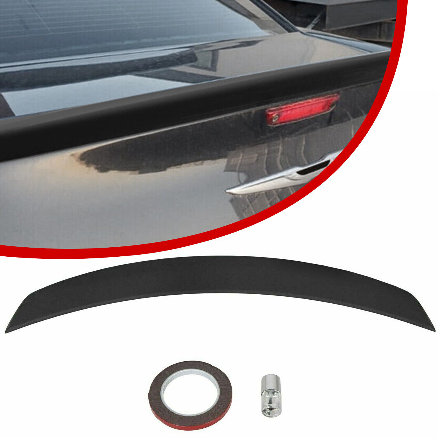 For 11-23 Chrysler 300 300S Factory OE Style Painted Trunk Rear Lip Spoiler Wing