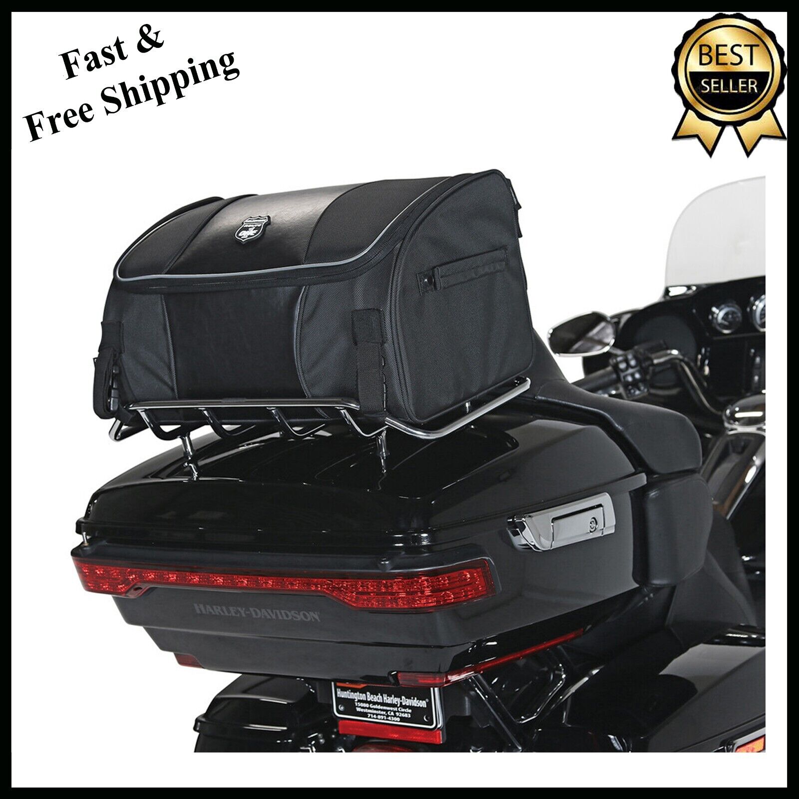 Nelson-Rigg Traveler Lite Trunk/rack Bag Nr-250 100% Waterproof Cover Includ