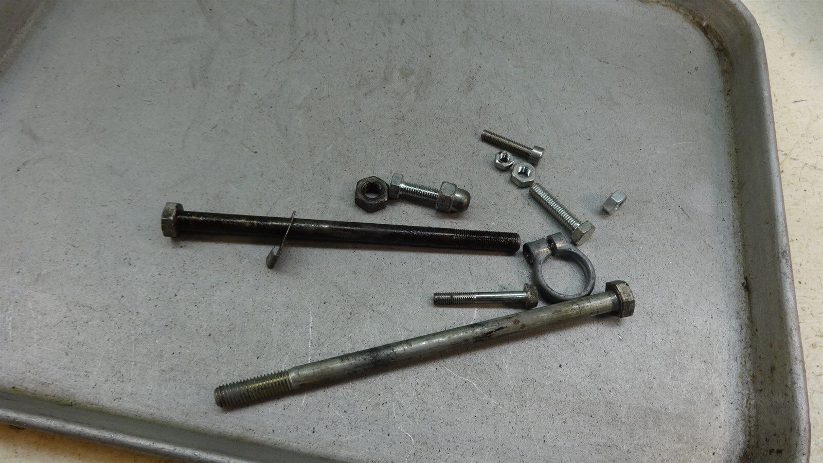 1960\'s peugeot 103 sv R15~ misc hardware swing arm bolt ect