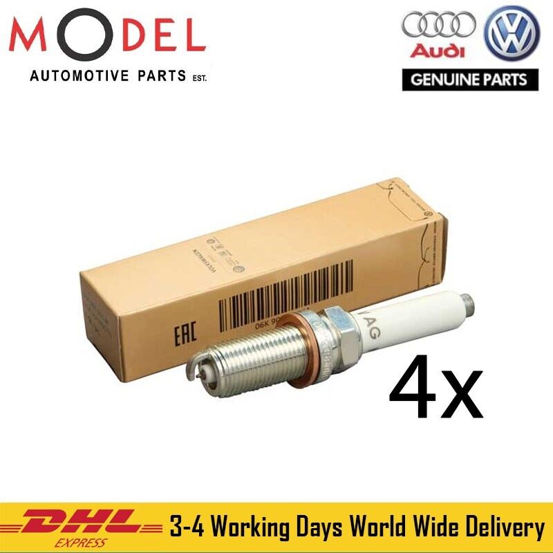 Audi-Volkswagen Genuine 4x Spark Plugs 06K905601M