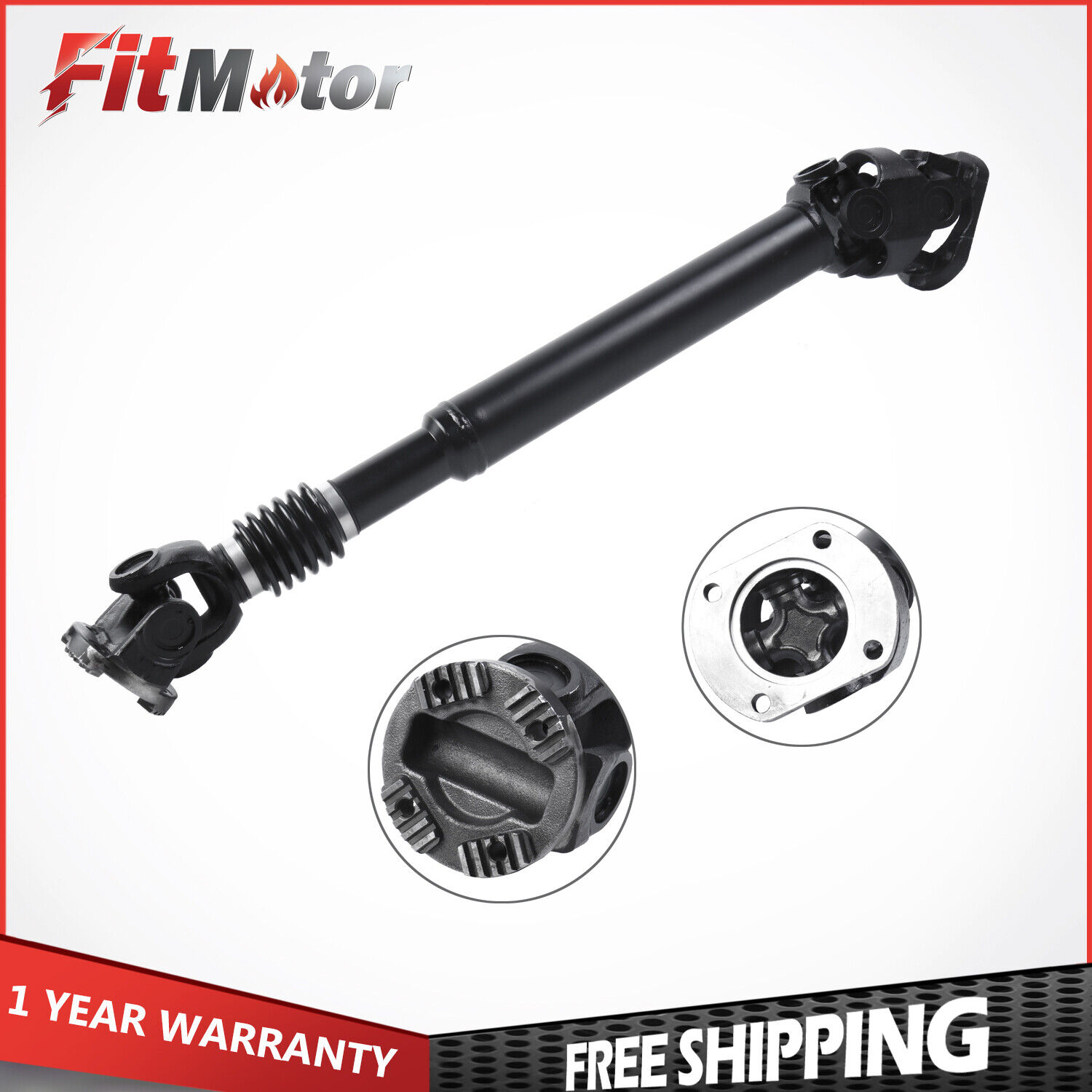 Front Driveshaft Prop Shaft Assembly For Dodge Ram Pickup 2500 3500 Auto Trans