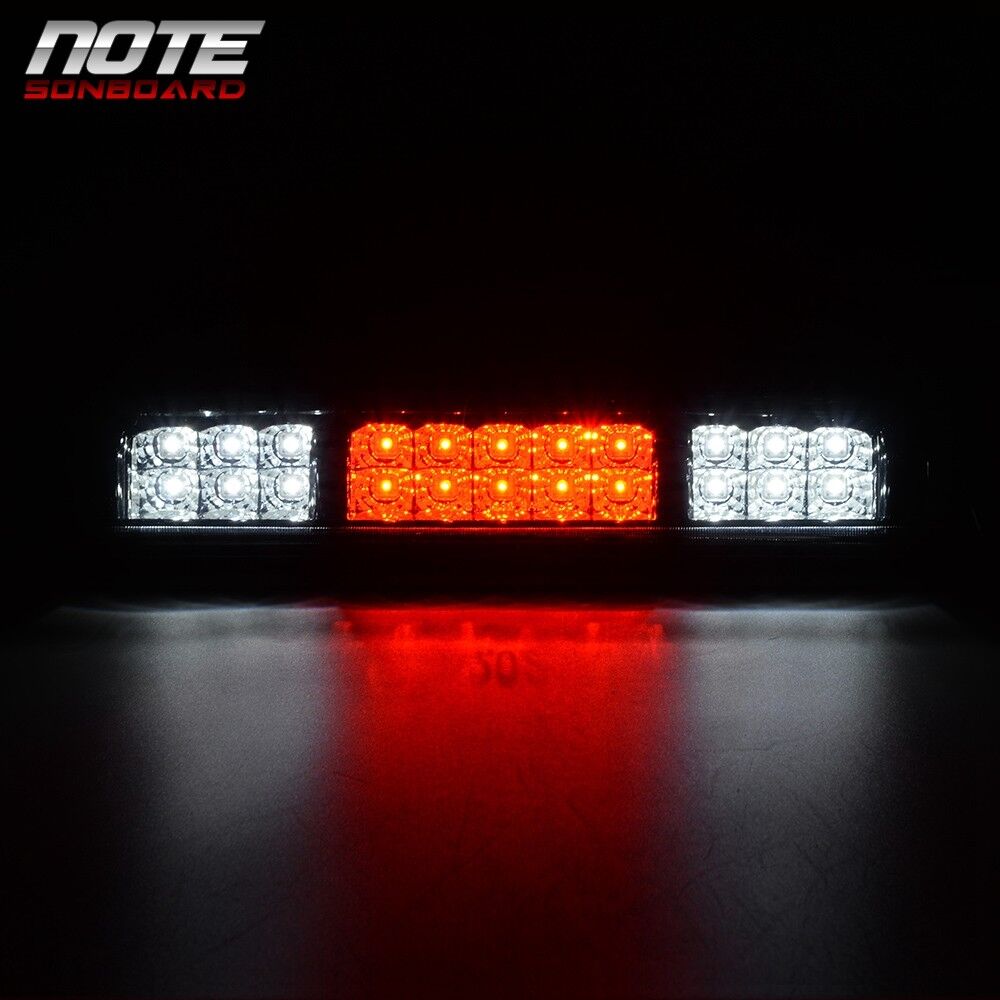 Fit For 04-08 Ford F-150 Smoke Full LED 3rd Third Brake Light Cargo Tail Lamp