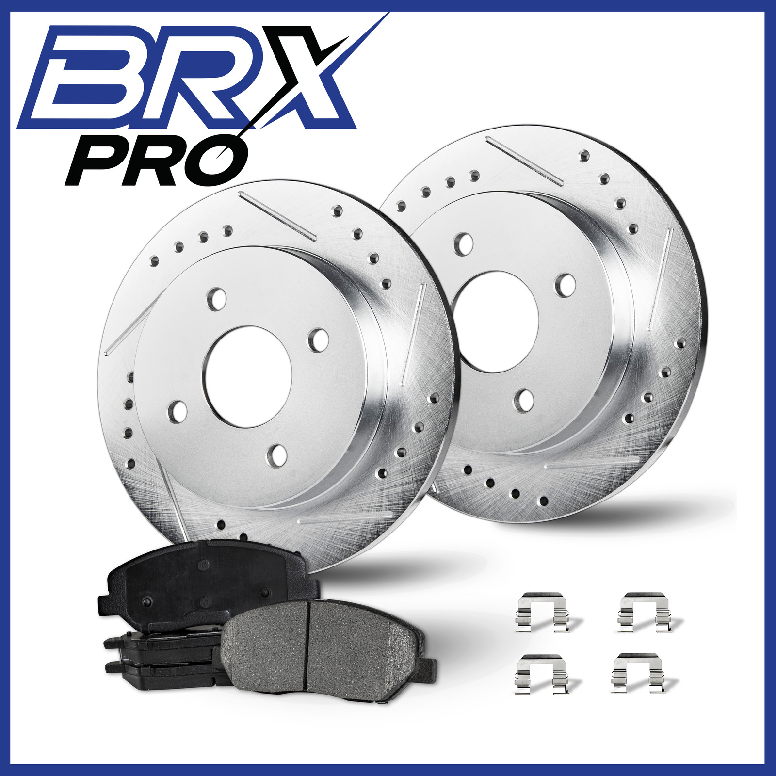 255 mm Front Rotor + Pads For Toyota Corolla 1998-2002|NO RUST Brake Kit