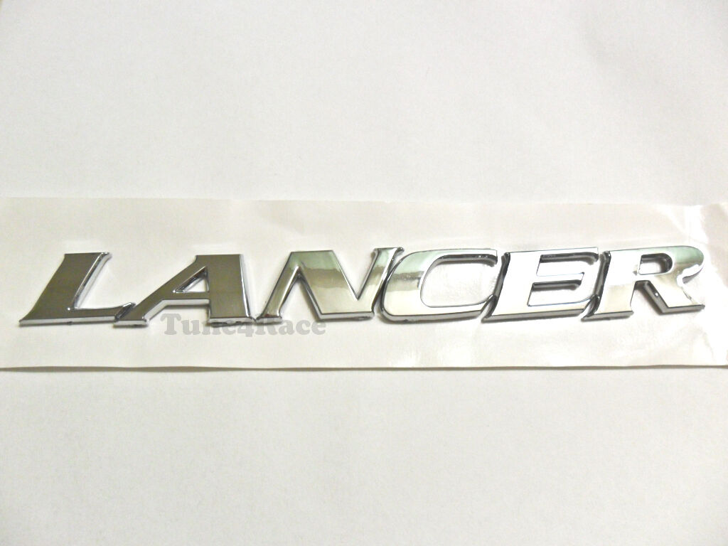 For Mitsubishi Lancer emblem sticker badge GRS EVO ES RS Eclipse Galant New