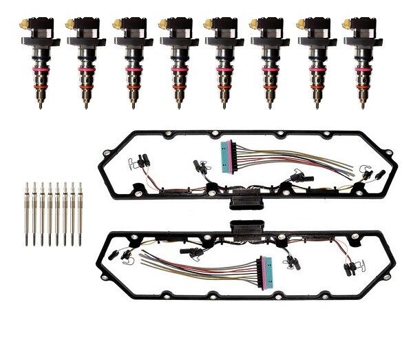 1994-2003 7.3L Ford Powerstroke Diesel Fuel Injector Superkit - Core Due
