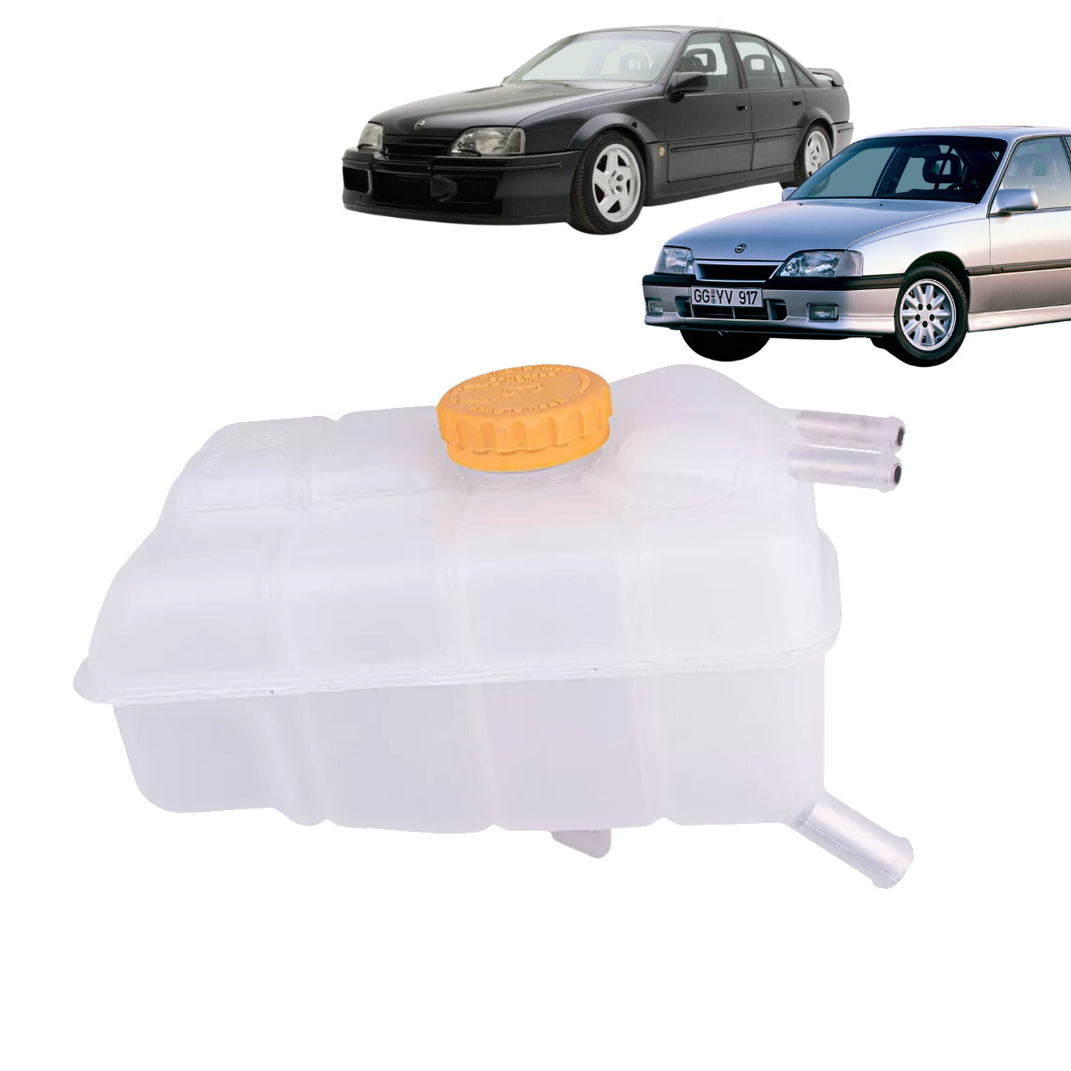 Coolant Expansion Tank With Cap for Opel Omega A Lotus Omega C30NE C30SE C30GET