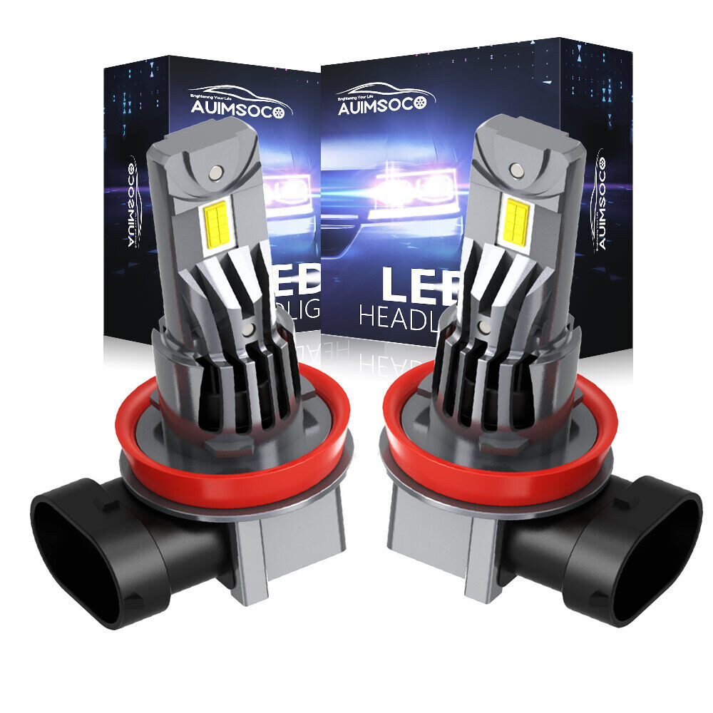LED Headlight Low Beam Bulb For 2007-2021 Chevy Silverado 1500 LT Crew Cab 4Door