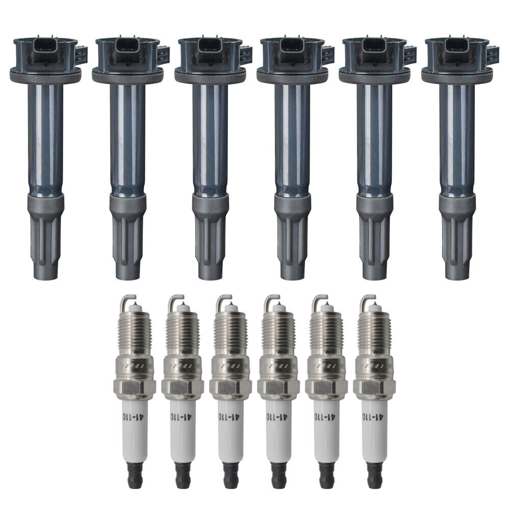 6X Ignition Coils + 6X Iridium Spark Plugs For Ford Fusion Escape Mercury DG514