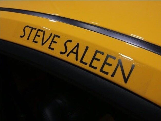 RARE Steve Saleen S281 S302 Ford Mustang Roof Decals - GT V8 4.6L V6 4.0L 5.0L