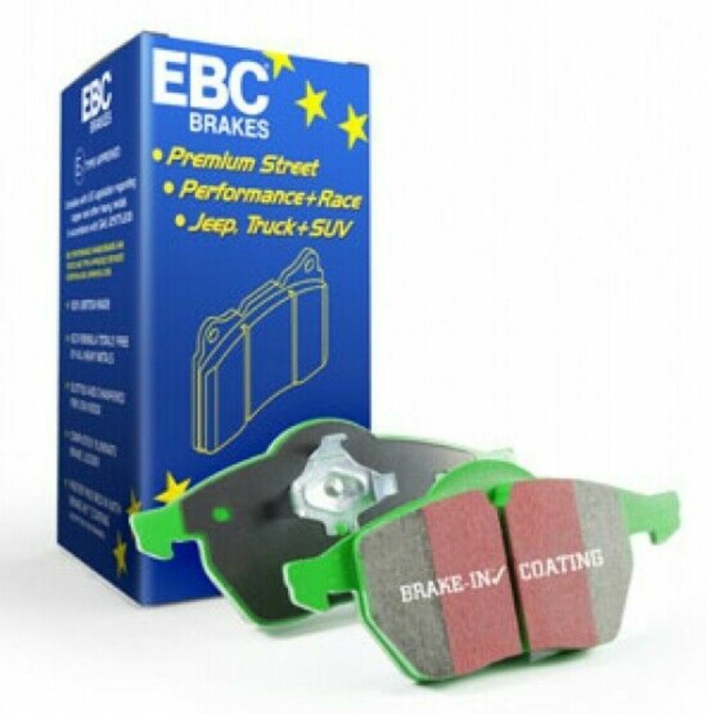 EBC Green Stuff Front Brake Pads for 08+ Lotus 2-Eleven 1.8 Supercharged