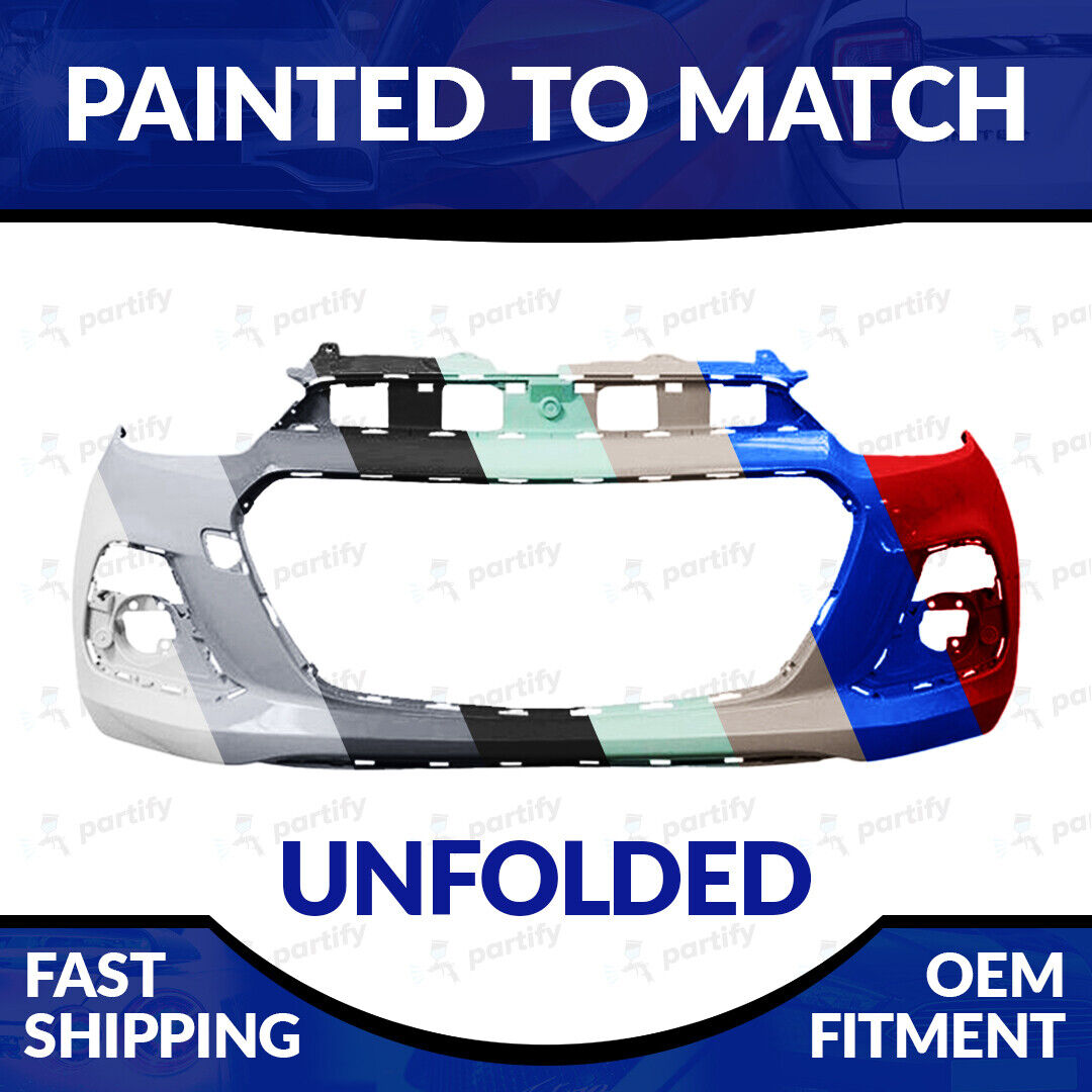 NEW Painted to Match 2016-2018 Chevrolet Spark Unfolded Front Bumper