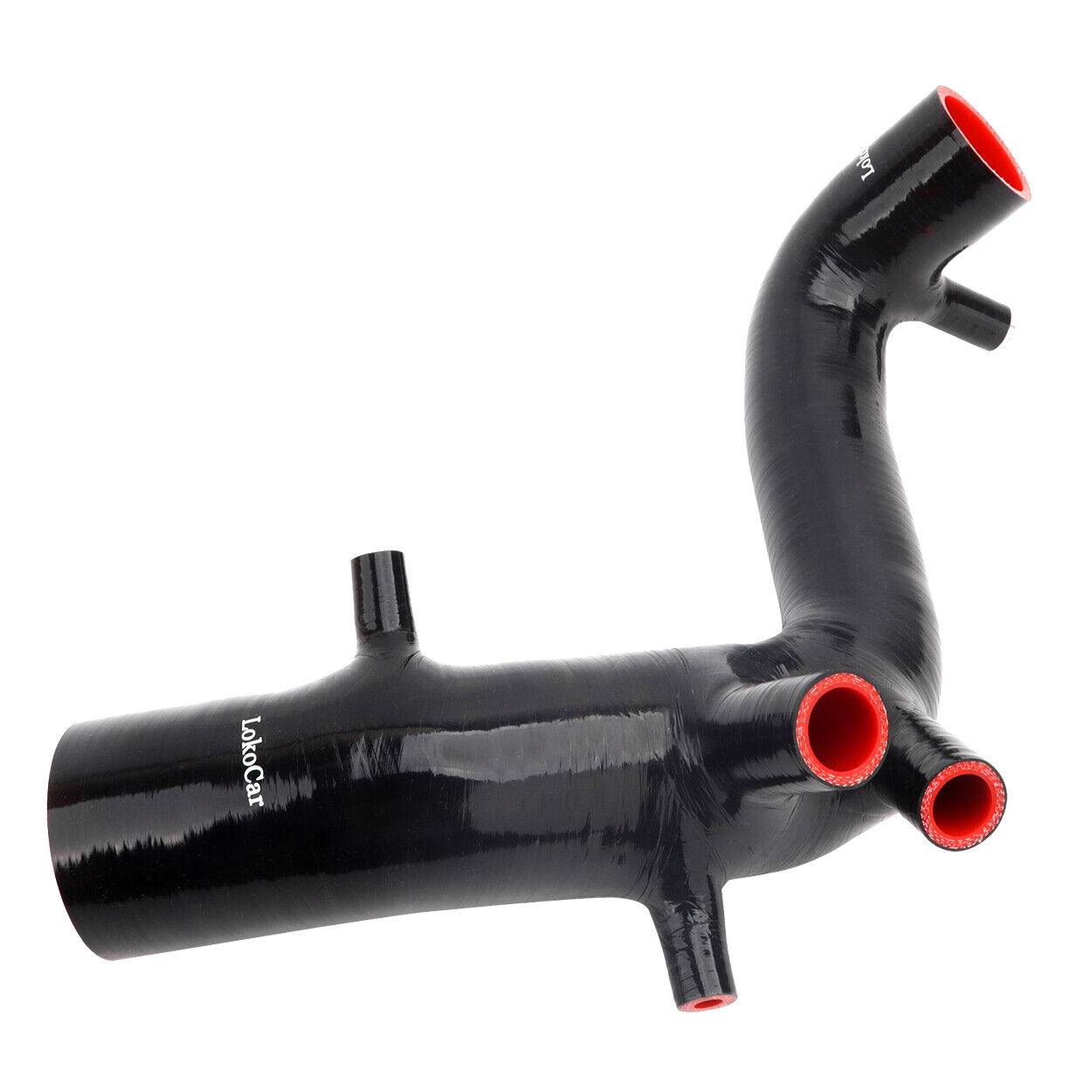 Silicone Hose Inlet Air Intake Fits For VW Golf Jetta New MK4 1.8T Black Red