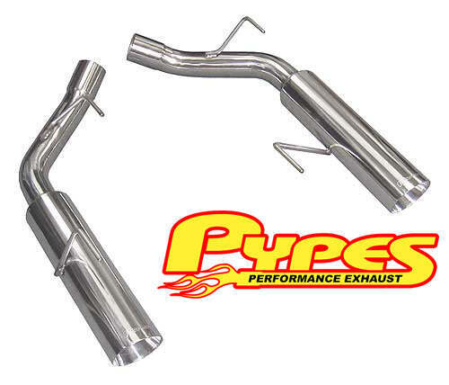 2005-2010 Mustang GT PYPES Exhaust Pype Bomb Axle Back Muffler Delete SMF60MS