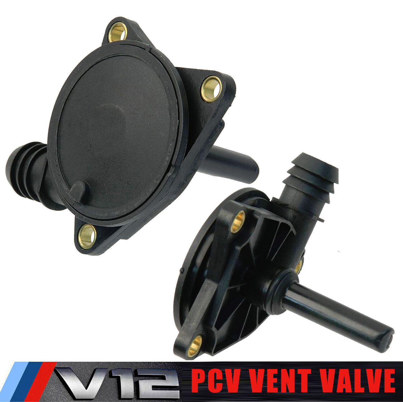 PCV Right Left Oil Separator Crankcase Vent Valve for BMW V12 N73 E66 760i 760Li