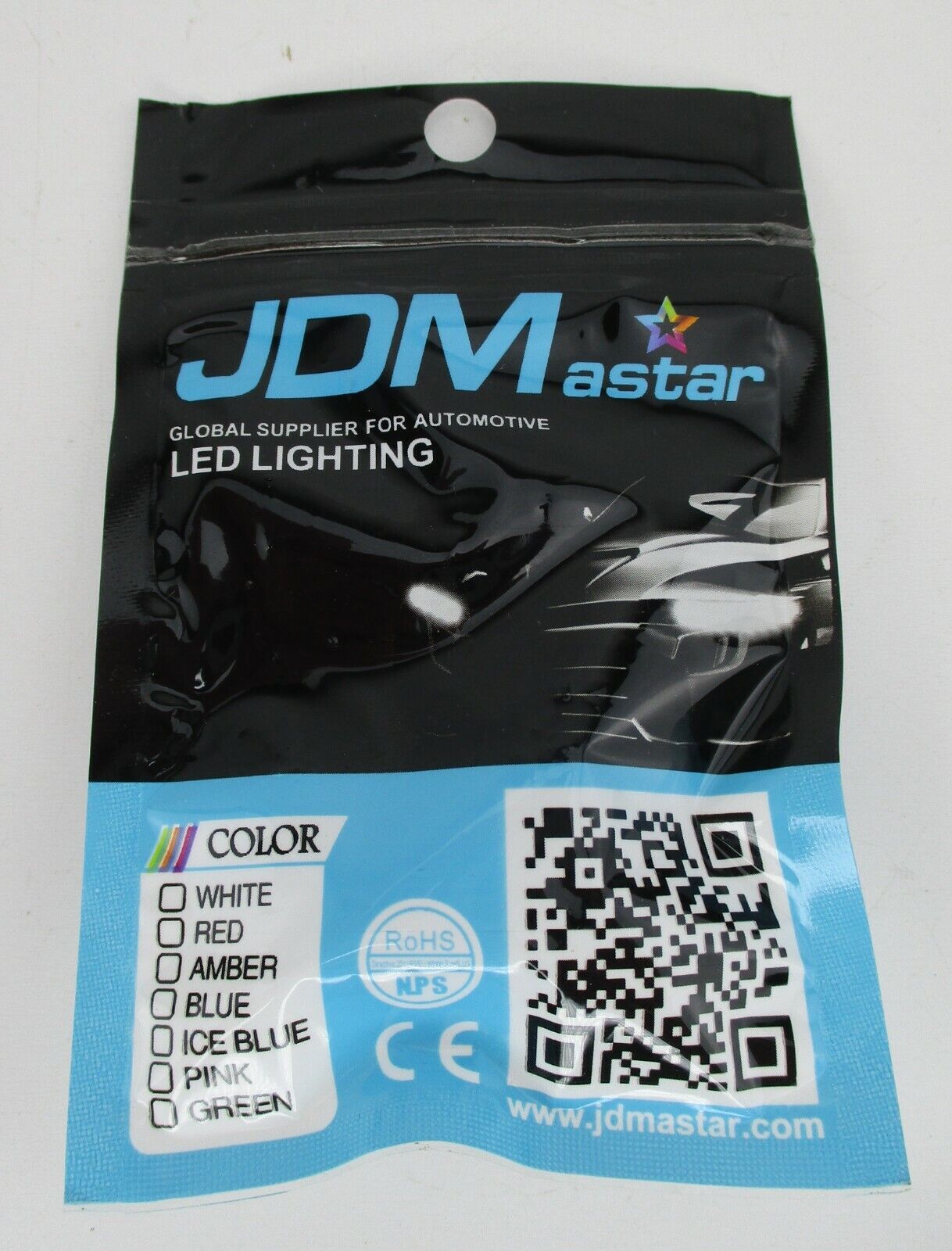 JDM Astar LED Lighting Extr Reverse Light, Xenon White Pair 800 Lumens