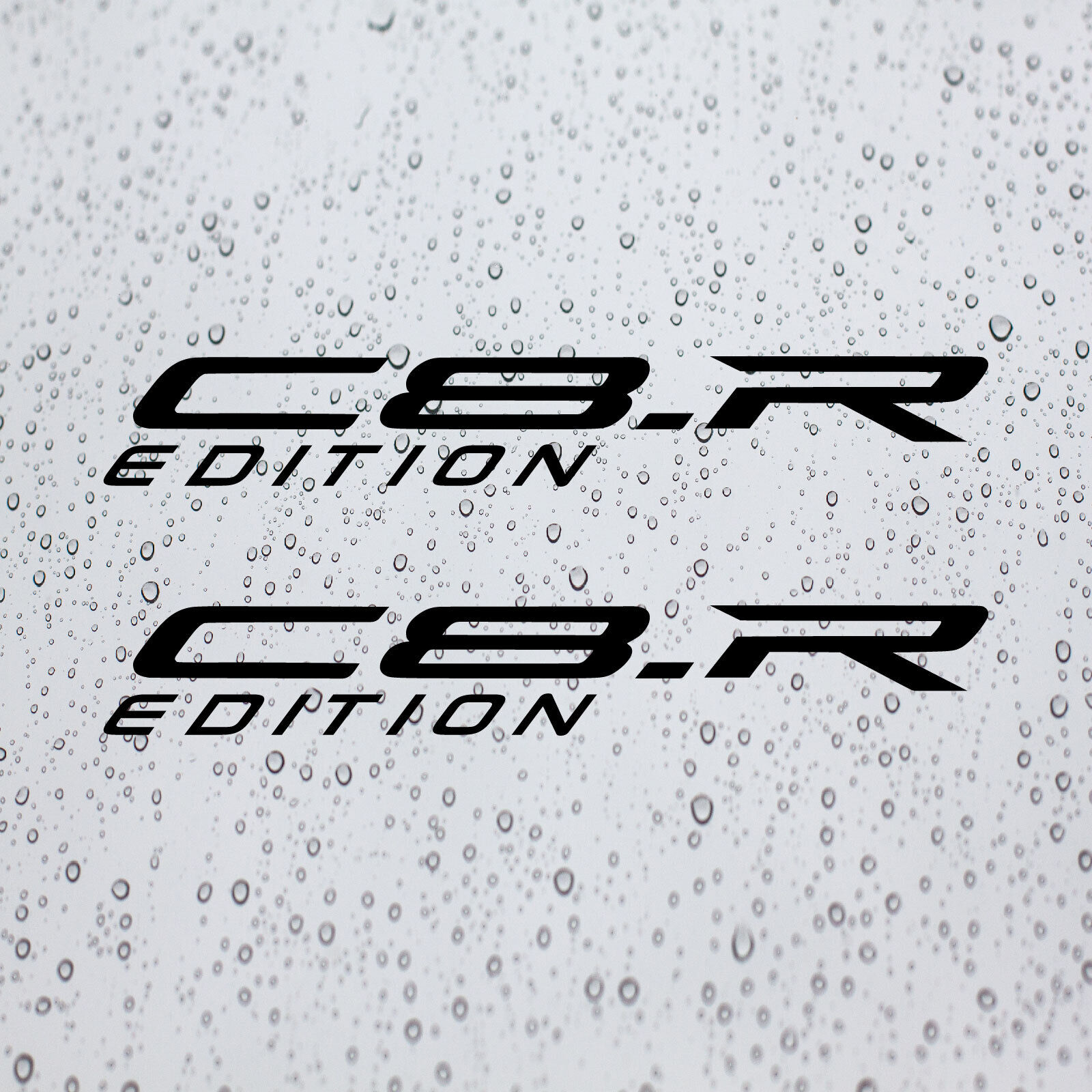 Pair C8.R EDITION C8 C8R Stingray Decal Vinyl Sticker Z51 Z06 for Corvette Cars