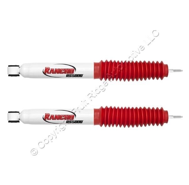 2 Rancho REAR Shock Absorber for 97-04 Ford F150 2WD 93-08 Daihatsu Rocky 4Track