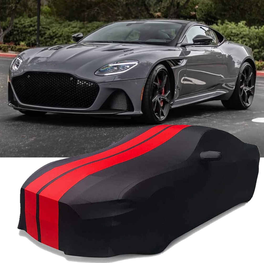 For Aston Martin DBS Satin Stretch Indoor Car Cover Scratch Dustproof Protect