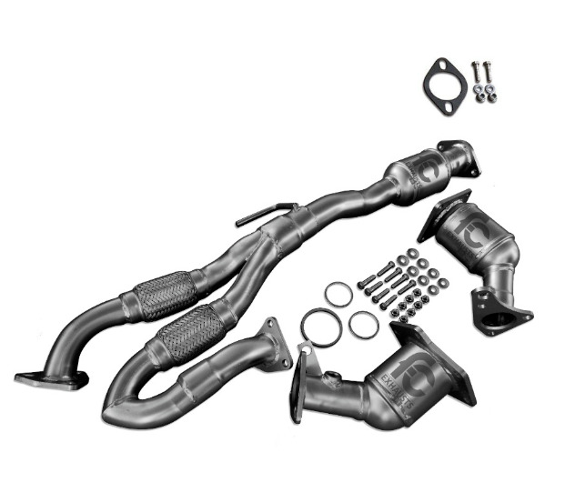 Fits 2009 2010 2011-2014 Nissan Maxima Catalytic Converter Set With Flex Y-Pipe 