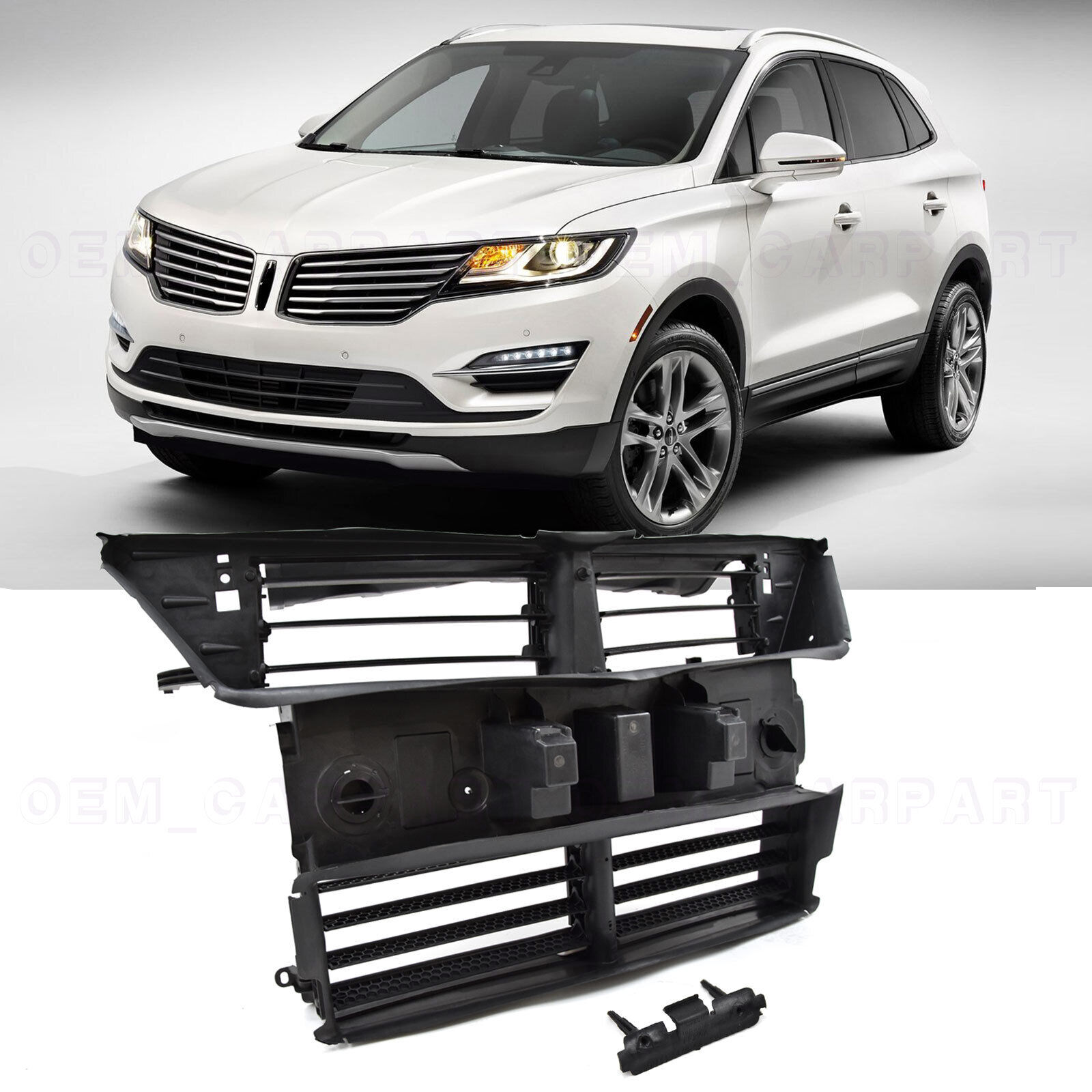 Active Grille Shutter Assembly for Lincoln MKC 2015 2016 2017 2018 L4 2.0L 2.3L