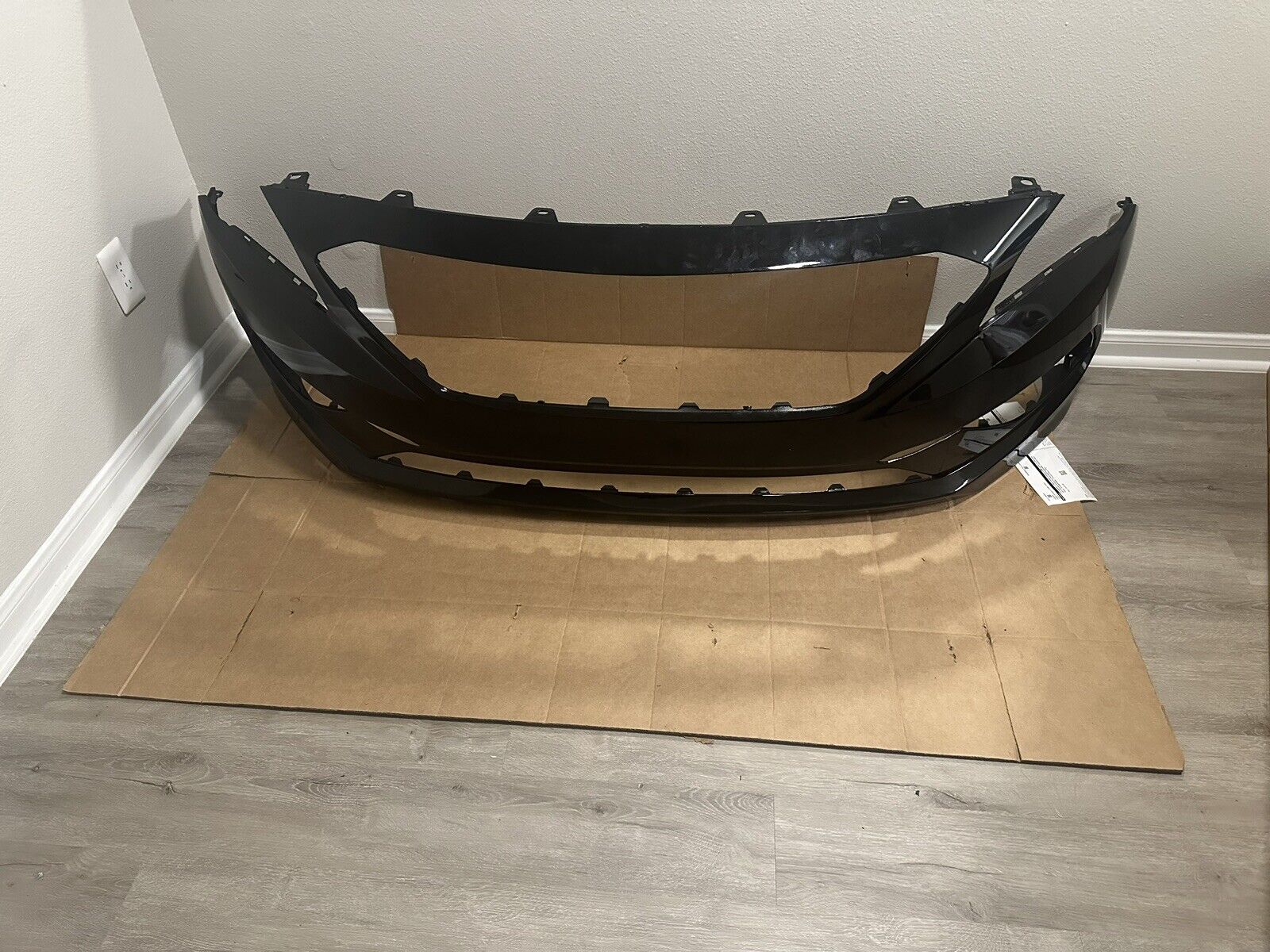 NEW Painted Unfolded Front Bumper For 2015 2016 2017 Hyundai Sonata Non-Hybrid