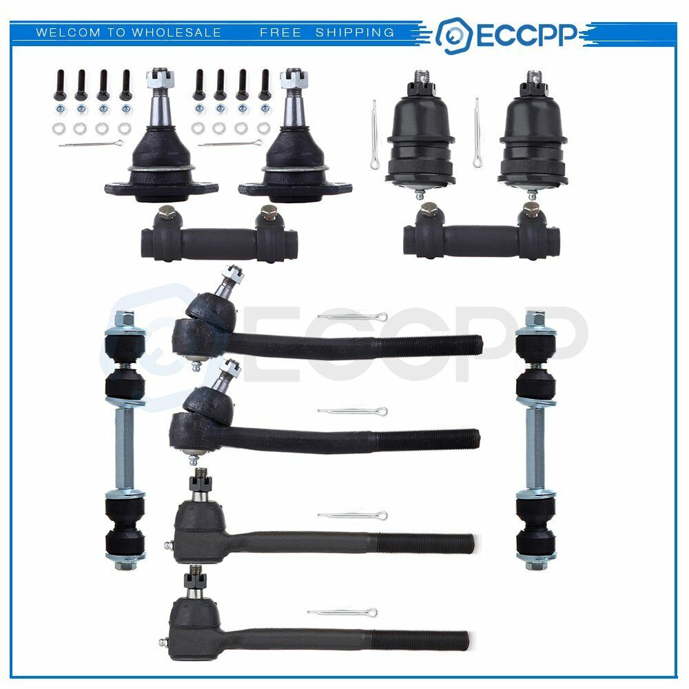12Pc New Suspension Kit Ball Joint Tie Rod End for 1977-1984 BUICK ELECTRA