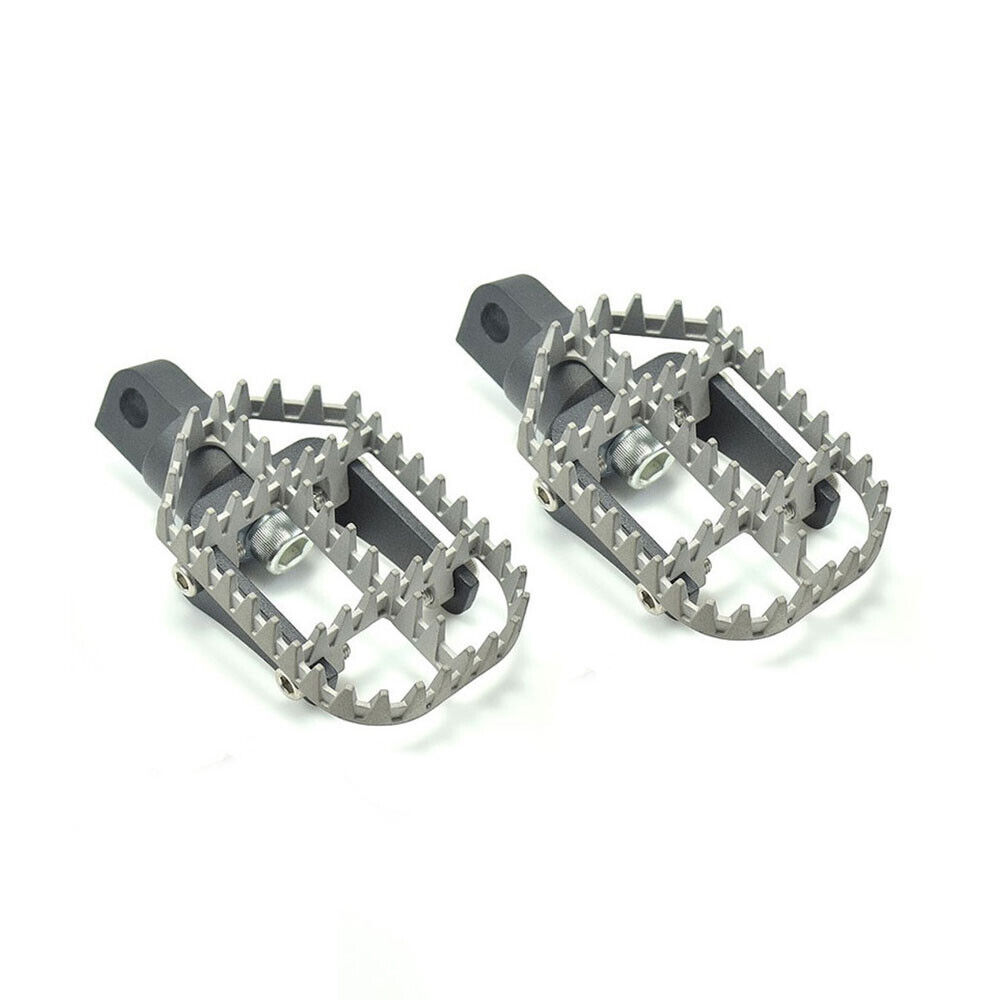 Bung King Grabber Driver Foot Pegs Stainless Steel for 2018-UP Harley Softail
