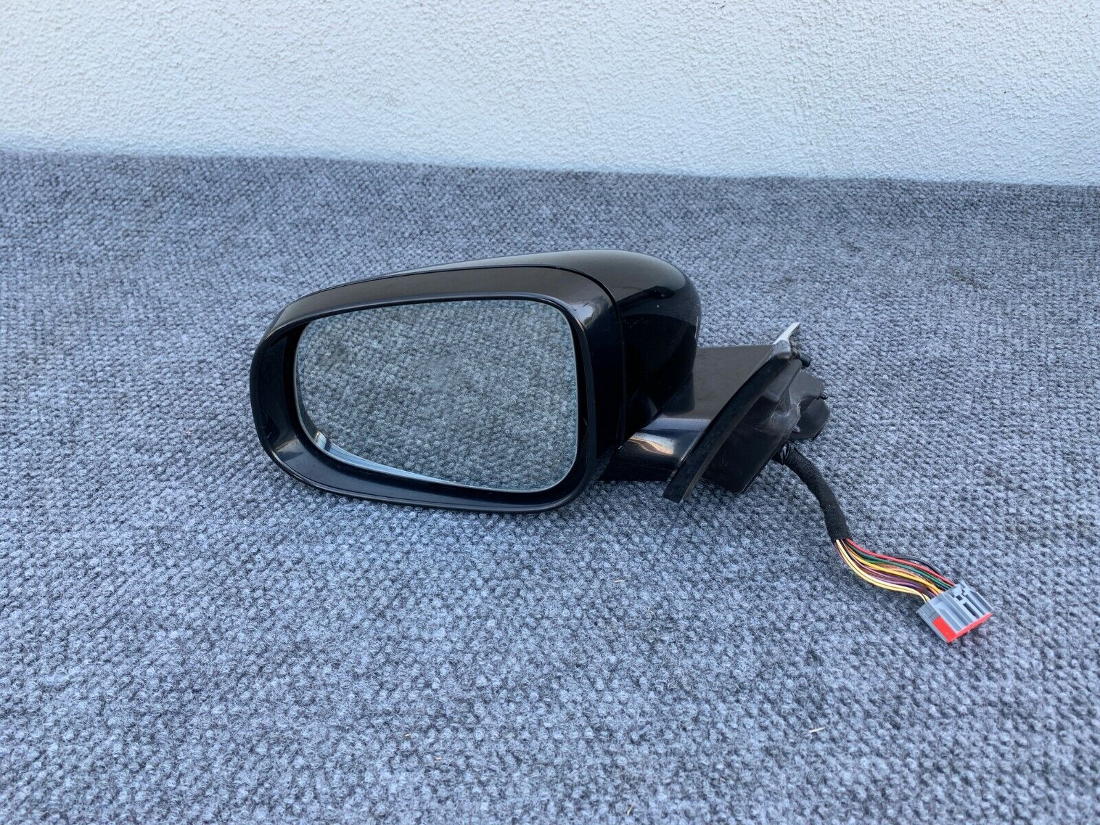 JAGUAR XFR XF 5.0 (09-15) LEFT DRIVER DOOR MIRROR COMPLETE BLIND SPOT OEM 