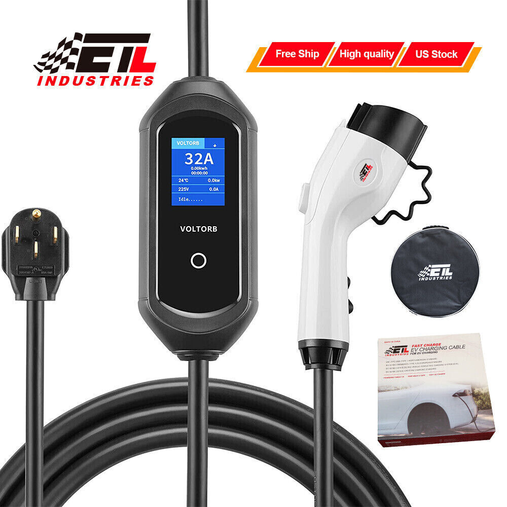 Level 2 Electric Vehicle EV Charger for J1772 Adapter NEMA 14-50 32 Amp