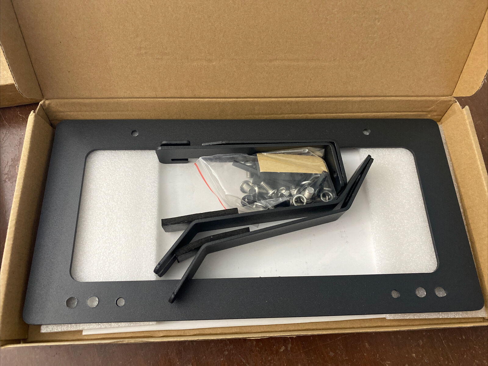 No Hole Front Grille License Plate Frame Bracket Kit for Tesla Model Y 2017-2022