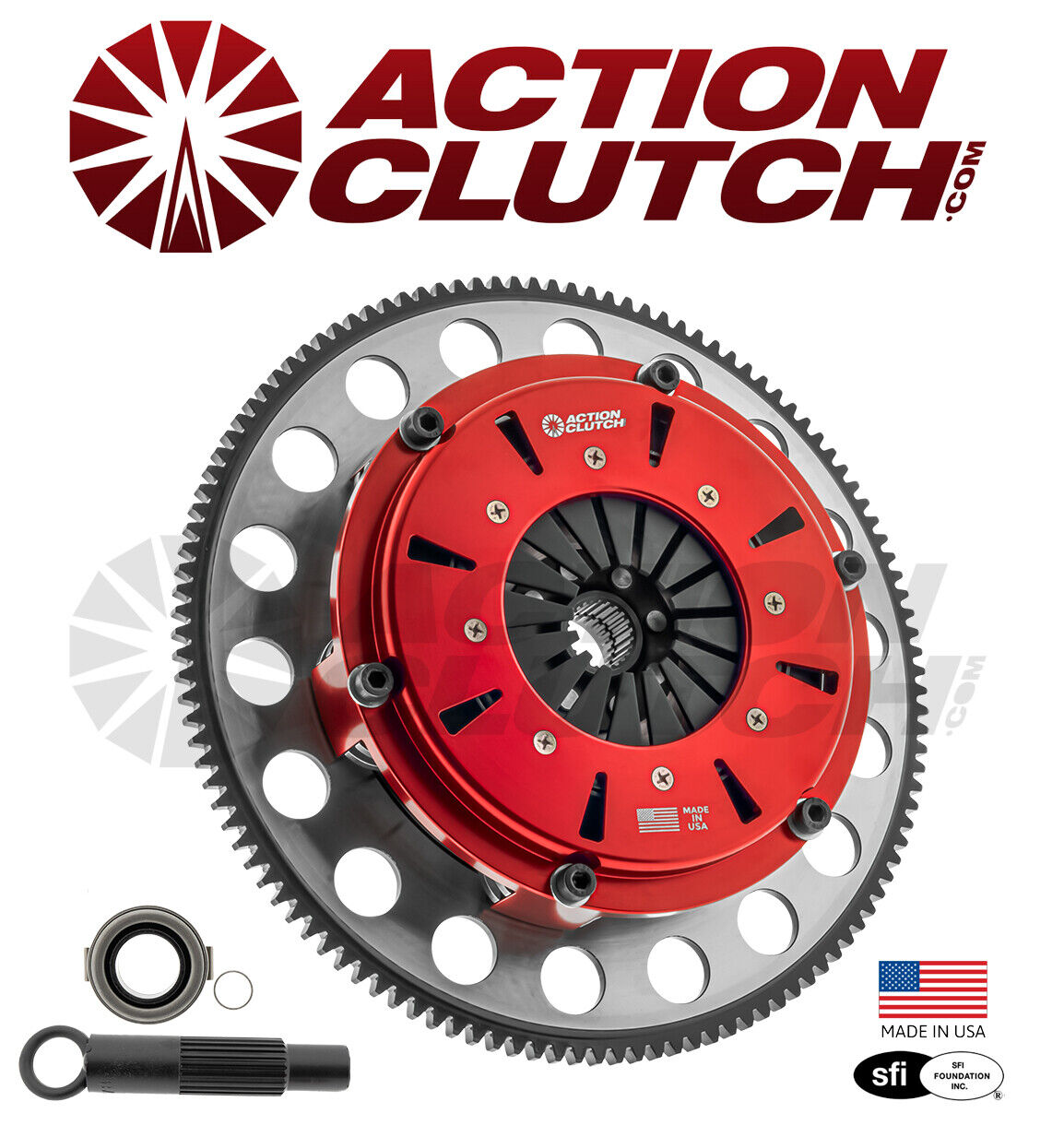 ACTION CLUTCH TWIN DISC 750-900HP FOR HONDA CIVIC SI ACURA RSX K-SERIES *US MADE