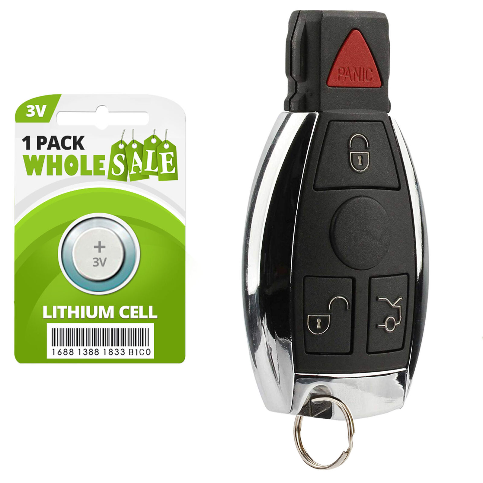 Replacement For 2009 2010 2011 2012 Mercedes Benz E350 Key Fob Remote
