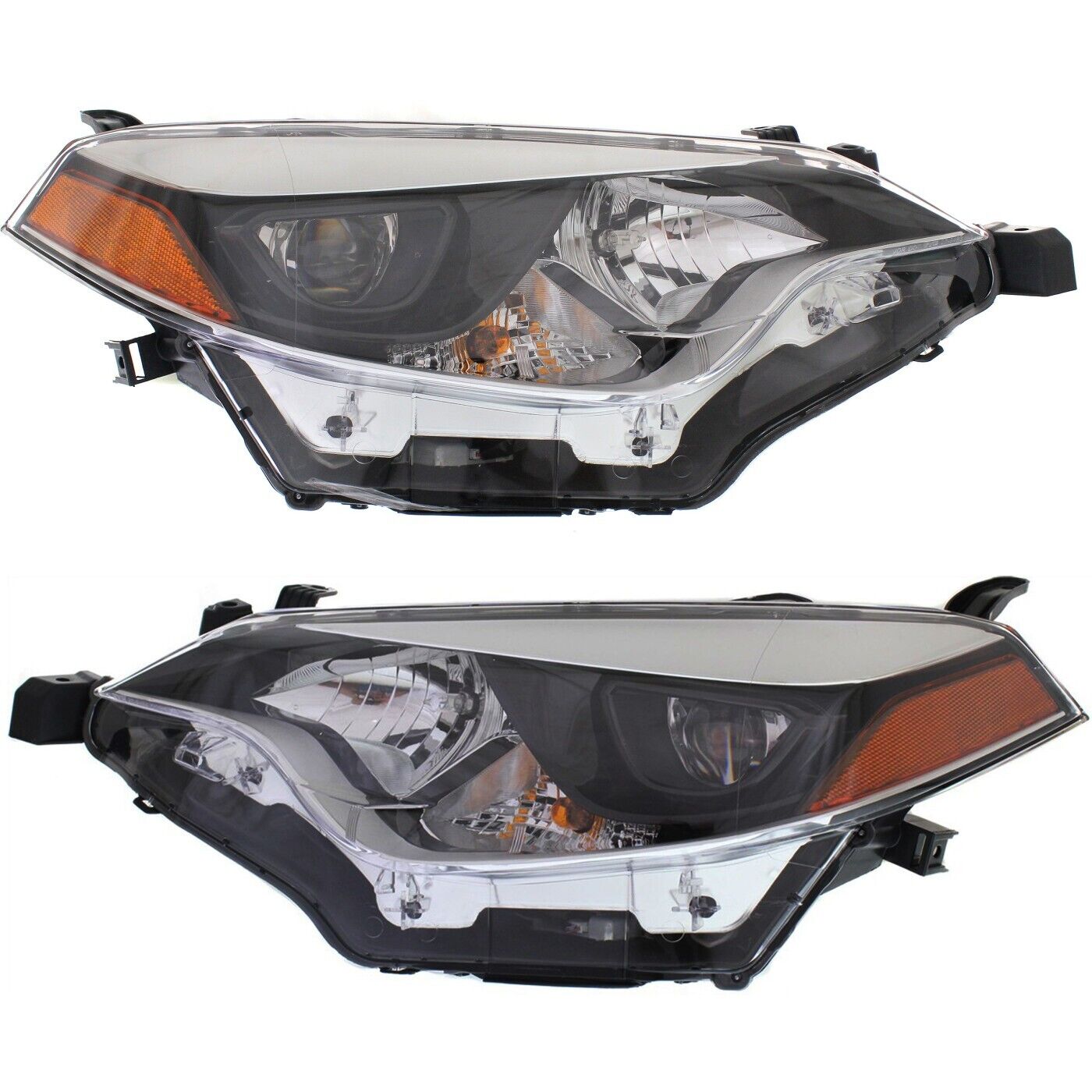 For 2014-2016 Toyota Corolla LED Headlights Headlamp Aftermarket Left+Right