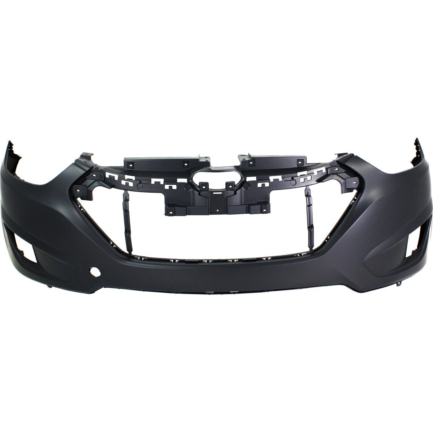 Front Bumper Cover For 2010-2015 Hyundai Tucson w/ fog lamp holes Primed