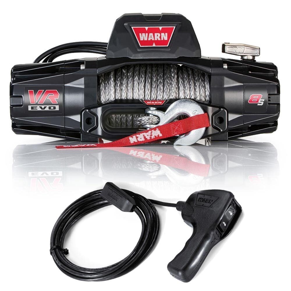 Warn® 103251 VR EVO 8-S Winch 8,000 lbs Synthetic Rope for Truck Jeep SUV