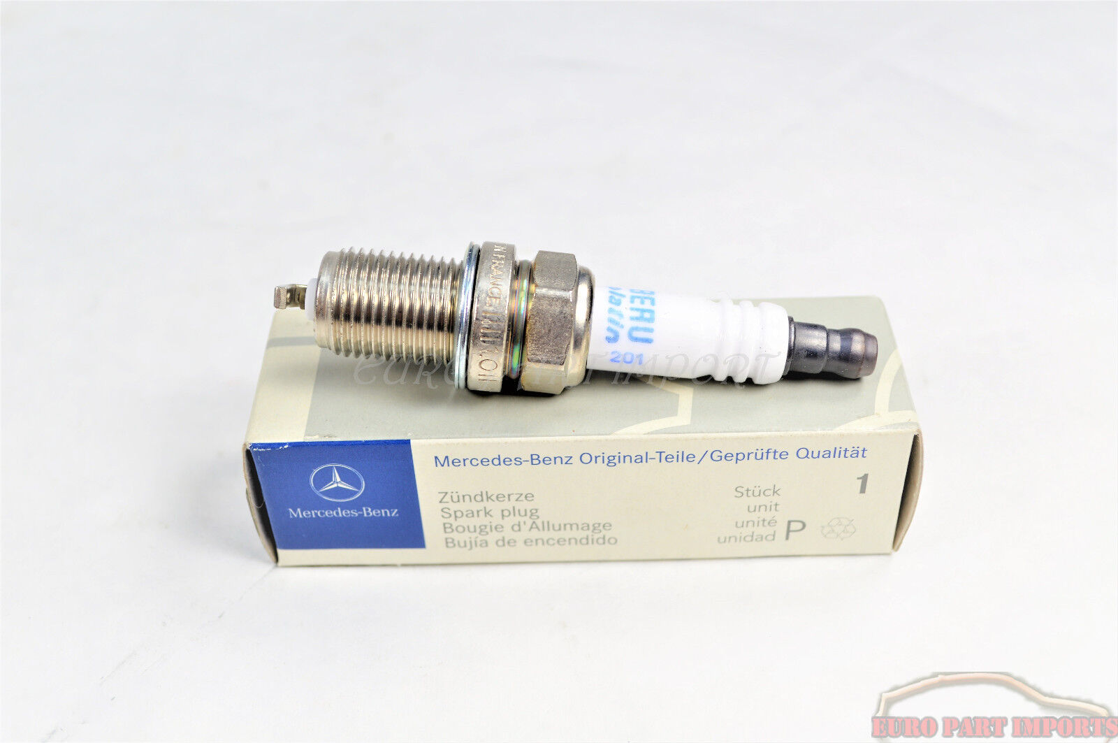 Mercedes Benz CL600 S600 2001-2002 Spark Plugs Germany Genuine OE 0041590703