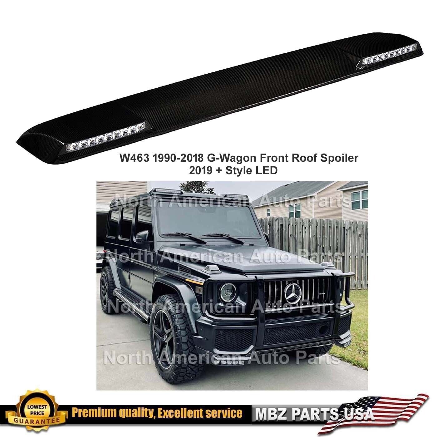 G63 Front Roof Spoiler Led W463 1990-2018 G500 G550 Brabus AMG Wing Parts