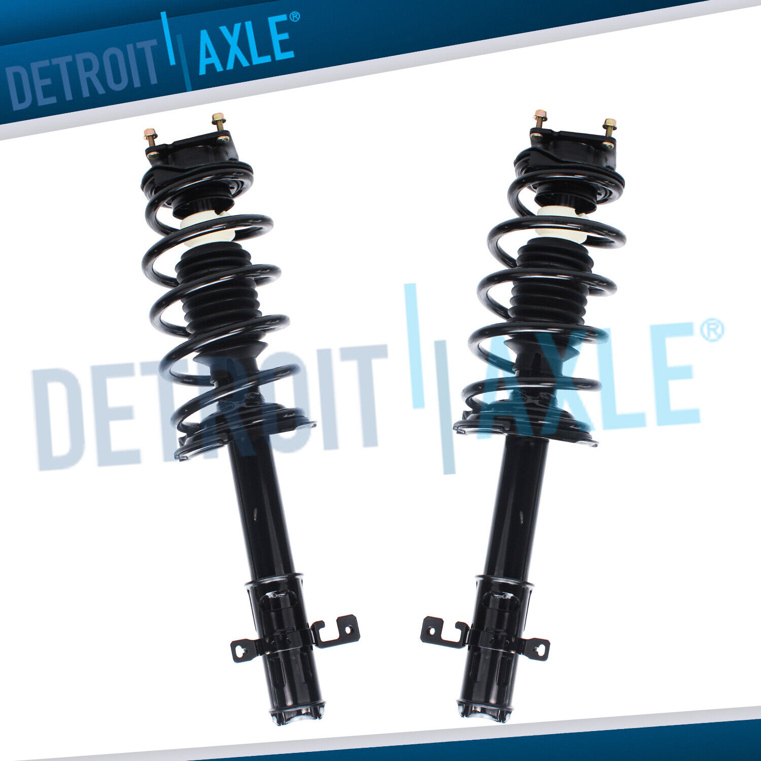 Pair Front Struts w/ Coil Spring for 2011 2012 2013 2014 Ford Edge Lincoln MKX