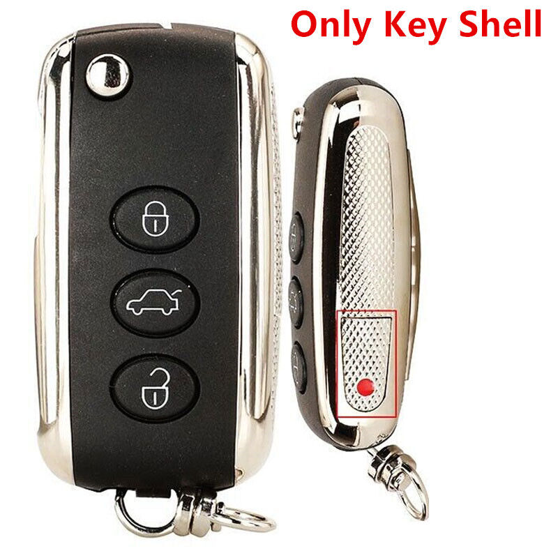 for Bentley Continental GT GTC 2006-2016 Remote Key Shell Case Fob KR55WK45032