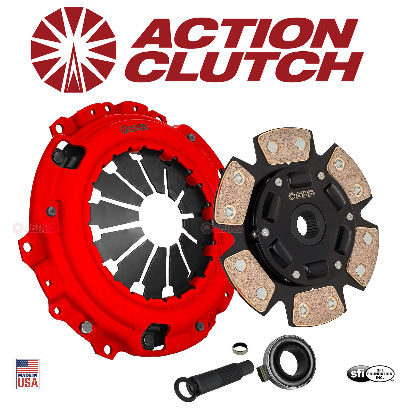 ACTION CLUTCH STAGE 3 CLUTCH KIT FITS HONDA CIVIC Si 6-SPEED K20 RSX TYPE S 2.0L