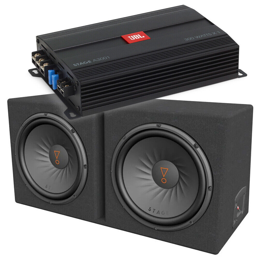 JBL Stage 1200D 600W RMS Amplified Dual Loaded 12\